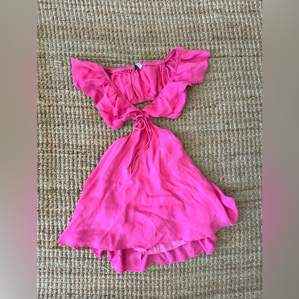 Elegant Pink Women's Dress